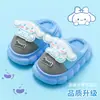 Pantuflas de Algodón para Niños 2024 Nuevo Otoño e Invierno Niñas Dibujos Animados Interior Hogar Cálido Piel Pantuflas de Algodón para Niña Pequeña