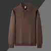 ZZ-TS05 Moda Nacional Algodón Manga Larga Cuello Solapa Sudadera Ropa de Grupo Ropa de Clase Casual Cómodo Color Sólido Versátil Logo Estampado