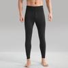 Mallas Térmicas Cepilladas de Doble Cara para Hombre con Forro Polar para Otoño e Invierno, Alta Elasticidad, Corte Ajustado, Ropa Interior, Pantalones Térmicos a Prueba de Frío, Venta al por Mayor