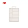 KM 830 caja de medicinas empaque conveniente caja de medicinas portátil caja de elementos de ferretería caja de pendientes caja de almacenamiento de pendientes caja de anzuelos de pesca