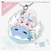 Chaveiro de Mercadoria Blue Archive Hinari Alice Anime Chaveiro de Acrílico Pingente Pequeno