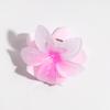 Horquilla para el pelo con diseño de flores en color gelatina, elegante y fresca, ideal para combinar con todo, accesorios para el cabello.
