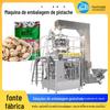 Máquina de embalagem de oito estações totalmente automática de pesagem pistache máquina de embalagem de saco pré-fabricado para equipamento de subembalagem de nozes de saco