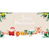 Telón de fondo navideño nuevo transfronterizo varios patrones navideños impresión digital material de tela real diseño de fondo festivo