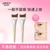 Brocha de Base para Bodybuilding Chuangyan Cola de Pez Ultra-delgada Sin Polvo Natural Sin Marcas Brocha Ligera para Base Corrector Brocha de Maquillaje