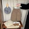 Pantalones de Algodón para Niños Coreanos Invierno Nuevo Bebé Acolchados Engrosados Casuales Rectos Niños y Niñas Forro Polar Pantalones de Pierna Ancha