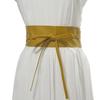Cinto Largo Casual Feminino Transfronteiriço Laço Pu Roupa Exterior Cinto Largo Cinto de Cintura Feminino Decorativo para Casaco