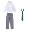 Roupas de jardim de infância Primavera e outono Roupas de classe infantil Desempenho Uniforme escolar primário terno Formatura Foto Coro Roupas de desempenho
