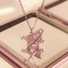 Collar de Espiga de Trigo Chapado en Plata 925 para Mujer, Lujo Accesible Diseño de Nicho, Sentido de Gama Alta Ins No se Desvanece Regalo de San Valentín para Novia