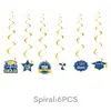 Los Suministros para Fiesta Temática Más Populares de Amazon para la Temporada de Graduación Banner de Decoración para Fiesta de Graduación Globo Colgante Tela de Fondo