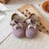 Decoração de Boneca Little Pony Fofa Faixa de Cabeça Chinelos Slip-ons Casuais Estilo Birkenstock Versátil Sapatos Loafer para Preguiçosos para Meninas