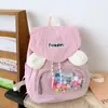 2026 Novo Estilo Mochila Pequena para Jardim de Infância Mochila Casual Estilo Dopamina para Meninos e Meninas Mochila Pequena para Viagem ao Ar Livre