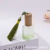Botella Spray de 10ml para Aceite Esencial de Perfume Mate, Botella de Relleno de Aceite Esencial Líquido de Esencia de Color Degradado, Botella Mate con Bola Rodante, Botella Roll-On