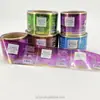 Pegatinas de Vinilo Transparentes Impermeables Adhesivas Personalizadas para Velas y Manualidades, Logo de Forma Personalizada