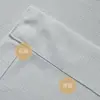 Tela de Espelho Texturizada Gaze de Janela Isolamento Térmico Proteção Solar Transmissora de Luz Não Transparente Sala de Estar Cortinas de Gaze Branca Espessadas Varanda Quarto