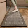 Felpudo de Cocina Estilo Nórdico Felpudo de Barro Diatomeas Absorción de Agua Absorción de Aceite Felpudo de Entrada Antideslizante Resistente al Desgaste Felpudo Disponible Dropshipping