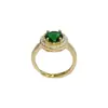 Moda Retro Francesa Anillo Abierto Redondo de Circonita Simple Exquisito Lujo Ligero Versátil Sensación de Gama Alta Anillo Súper Brillante para Dedo Índice Mujeres