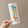 Pinza lateral fresca y dulce en forma de estrella, pinza para el cabello de alta gama estilo dopamina, accesorio para el cabello de pinza para flequillo exquisito y simple