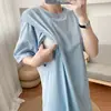 Conjunto de Amamentação de Uso Duplo para Gestantes Roupa de Amamentação Longa para Sair Primavera e Verão Moda Feminina Mães Fashion