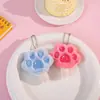 Zootopia Periférico Judy Nick Pata de Gato Paleta de Hielo Bolsa de Peluche Colgante Llavero de Dibujos Animados Rosa Lindo