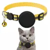 Coleira Pet Airtag Capa Protetora à Prova d'Água Localizador Find My Dispositivo Anti-Perda iOS Localizador de Gato Collar