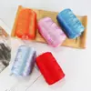 125g Ligero Hilo de Seda Helada Hilo de Lino Helado Tejido Medio Fino Bolsa DIY Cojín Hilo Hueco Hilo Brillante Hilo para Crochet
