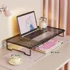 Soporte Elevador para Computadora de Escritorio Estante de Almacenamiento para Escritorio de Oficina Base Elevadora para Pantalla de Monitor Soporte para Laptop para Dormitorio Femenino