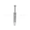 Adaptador Pinça de Aço Inoxidável para Rosca Interna Rosca Externa Joias para Piercing Cabeça Zircônia Presilha de Quatro Garras Pinça para Diamante Solto
