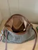 Bolso de Hombro Cruzado Tejido de Paja de Gran Capacidad Estilo Coreano Transfronterizo Modelo Nuevo 2026, Elegante y Texturizado para el Día a Día