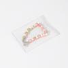 Nueva Pulsera de Cuentas de Piedra Natural de Color Contrastante con Corazón Chinoiserie para Mujer, Pulsera de Moda y Dulce 2024 Nueva Joyería de Mano