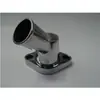 Adecuado para SB BB Chevrolet 327 350 454 396 aluminio pulido 135 grados manguera giratoria de coche