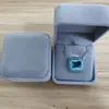 Caja de joyería de franela caja de embalaje para colgante caja para anillo de boda caja flocado para aretes caja de regalo de joyería entrega al por mayor