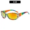 Estilo Europeo y Americano Mariposa de Metal Personalizada Gafas de Sol Modernas Versátiles Moda Retro Ojo de Gato Protección Solar para Vacaciones Gafas de Sol Transfronterizas