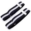 Camisa Estilo Francés XYT Anillo Elástico en la Manga Puño Puño Anillo para el Brazo Camisa para Hombre y Mujer Pulsera de Camarero Cinturón para el Brazo Manga
