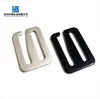 Aluminio de aviación óxido de aluminio hebilla de nueve palabras de una pulgada y media hebilla de cincha para mochila bolsa escolar hebilla de cincha herrajes para equipaje hebilla de nueve palabras