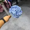 90 Hastes de Flores de Hortênsia Grandes Individuais, Arranjos de Flores de Casamento com Hortênsias, Flores Artificiais Redondas Altas
