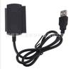 Cabo USB 2.0 para SATA de três finalidades, cabo de unidade fácil, cabo adaptador para HD IDE de 2,5 polegadas/3,5 polegadas