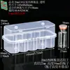 Caixa para frasco Xilin de 3ml 2/4/6/10 peças caixa de vacina 3ml 24 peças caixa para pó liofilizado frasco com tampa de pressão caixa de armazenamento de plástico