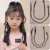 Acessórios de cabelo infantil peruca cabelo trançado clipe de menina simulação cabelo trançado rabo de cavalo de boxe trança falsa fabricantes de enfeites de cabeça em estoque