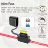Cable de Extensión Divisor SAE de 1 Pie 1 a 2 Adaptador SAE con Adaptador Inversor de Polaridad 14 AWG