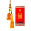 Precio de Fábrica al por Mayor Nuevo Estilo Calabaza Pintada Chapada en Oro Colgante, Colgante para Bolso Calabaza Pintada Chapada en Oro