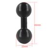 Haste de ligação com junta esférica dupla 25 mm para 17 mm 25 mm para 25 mm acessórios de modificação de motocicleta suporte para celular
