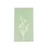 Servilletas florales verde olivo con estampado dorado, toallas de papel decorativas desechables de lujo ligero estilo bosque para bodas, banquetes y fiestas de cumpleaños