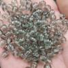 Cuentas redondas de vidrio marrón claro cuentas sueltas cristal de hielo cuentas de 6 mm cuentas accesorios para pulsera collar grises