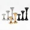 Portavelas Metálicos Simples de Venta Caliente Europeos y Americanos, Reposacandelas Decorativos de Estilo Moderno, Artesanía de Hierro Electrochapada Fabricante Mayorista