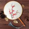 Bordado de Suzhou DIY abanico hecho a mano producción de bordado propio grupo para principiantes paquete de materiales para abanico bordado bordado bordado estilo antiguo regalo de bordado