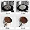 Recipiente para polvo con asa, pantalla de agua, pantalla de distribución de agua secundaria, cabezal de preparación de la máquina de café, filtro de café de acero inoxidable, pantalla de filtro sinterizado