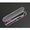 Pinza para injerto de pestañas postizas Clip ucraniano Pinzas para pestañas estilo chino Pinzas de acero inoxidable de alta precisión Herramienta de belleza para pestañas