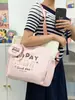 Bolso bandolera de dibujos animados para tutorías de comercio exterior, bolsa de tutoría para estudiantes, bolso de hombro de gran capacidad, bolso tote de moda
