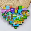 2026 Nuevo Modelo Imanes para Refrigerador de Monumentos de Ciudades Chinas Yunnan Shenyang Hong Kong Guangzhou Souvenirs Turísticos Culturales y Creativos